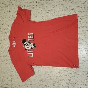 LRG Lifted Research Group Lifted Bear Spellout Logo T Shirt Vintage Y2K
